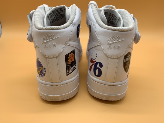 Supreme x Nike x NBA Air Force 1 Mid Sneakers - Brand New