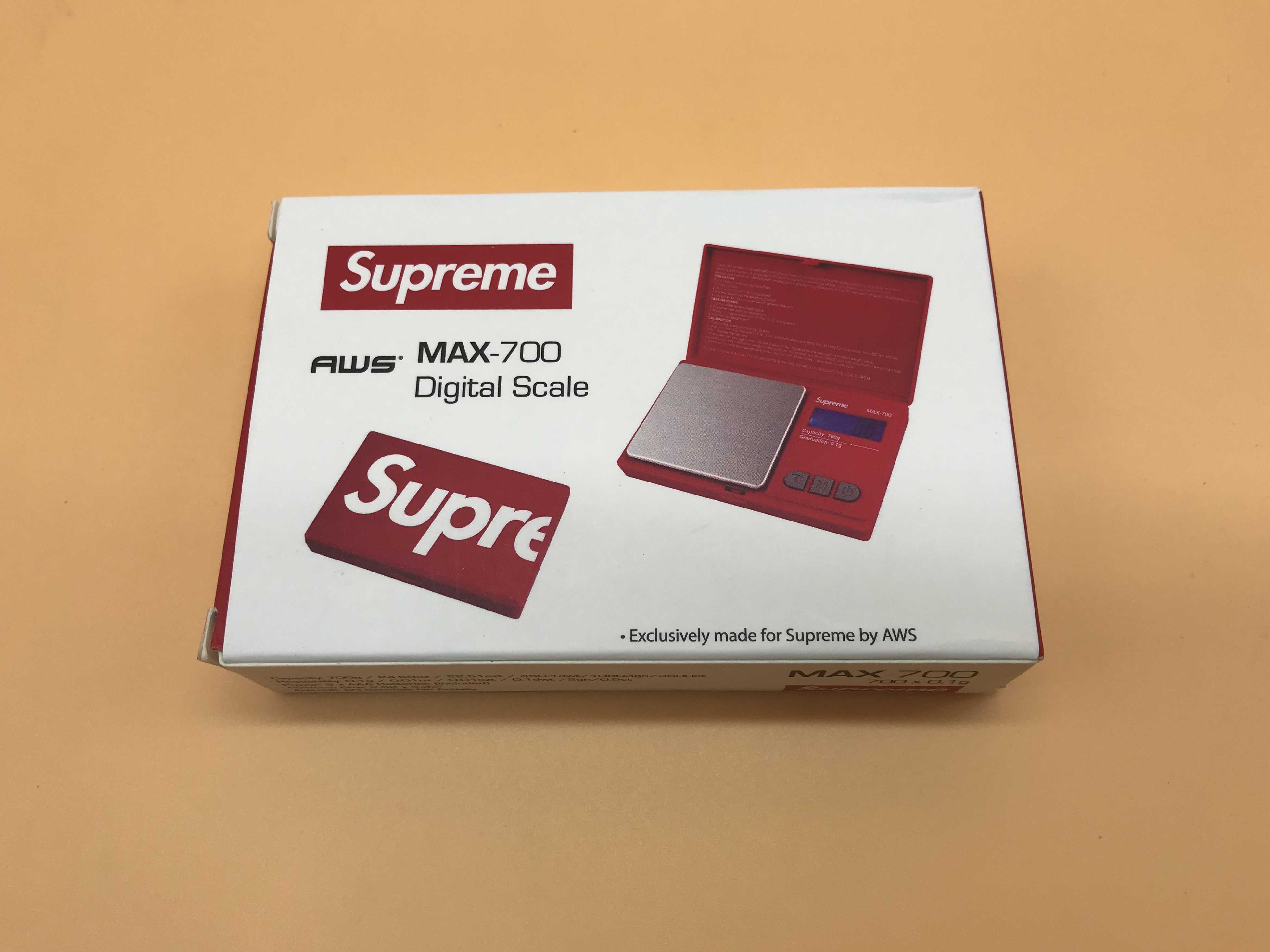 Supreme / AWS Max-700 Digital Scale Brand New